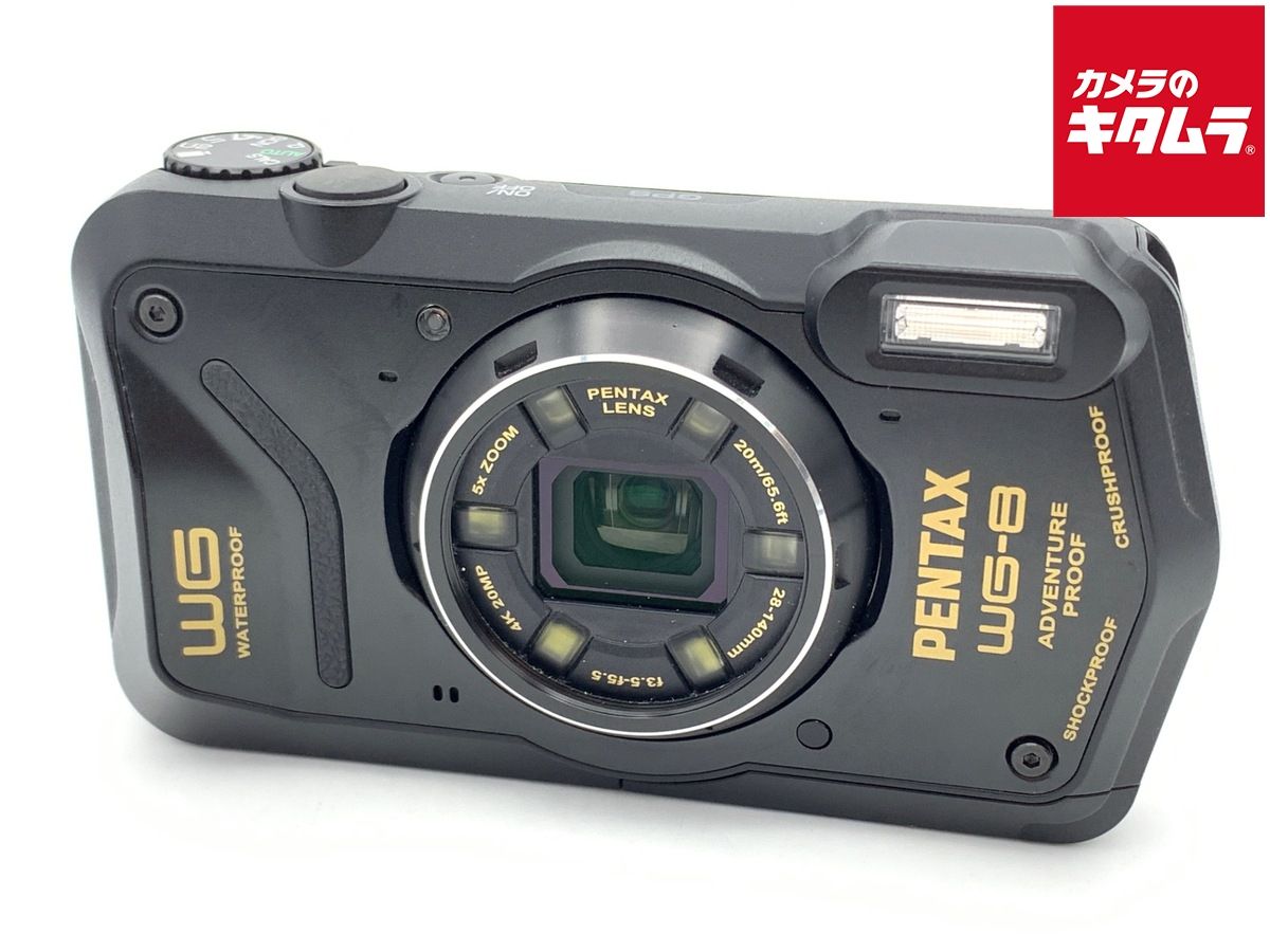 【中古】 【並品】 ペンタックス WG-8 ブラック
