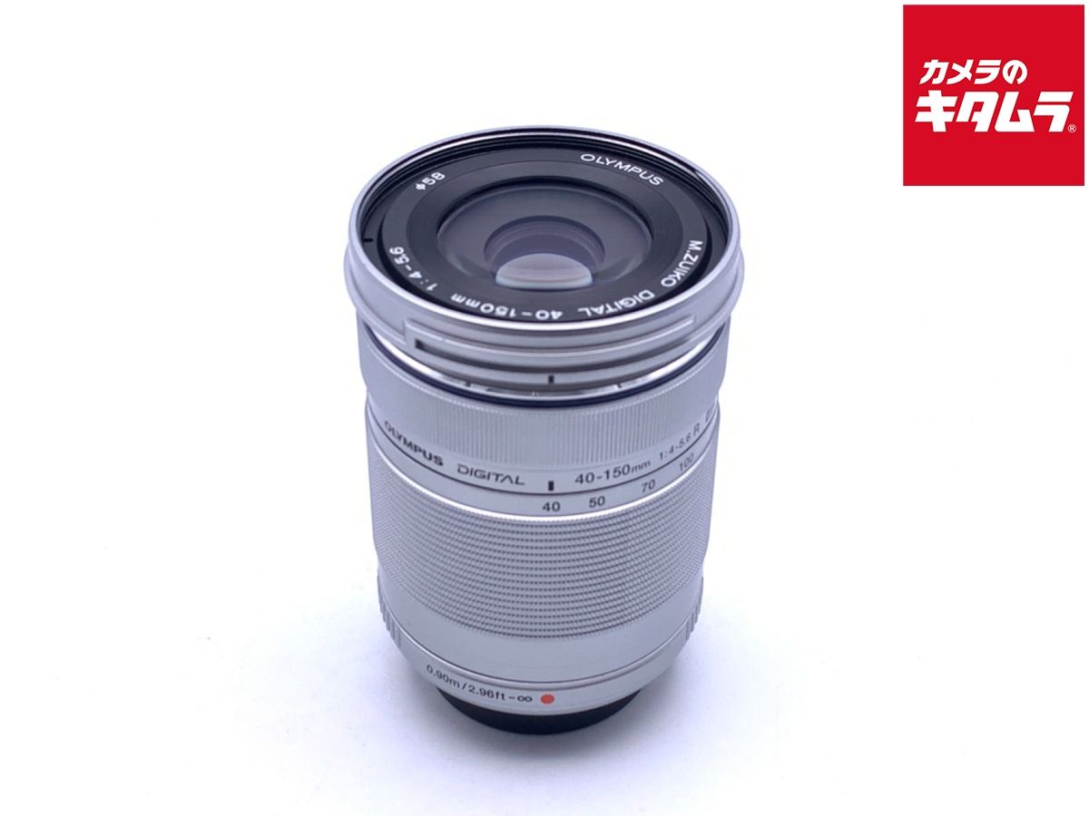 【中古】 【並品】 OM SYSTEM M.ZUIKO DIGITAL ED 40-150mm F4.0-5.6 R シルバー