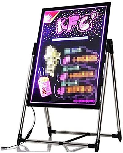 LED 光る 手書き看板 LED書込みボード イルミネーション メッセージボードライト(50x70cm) 国内発送