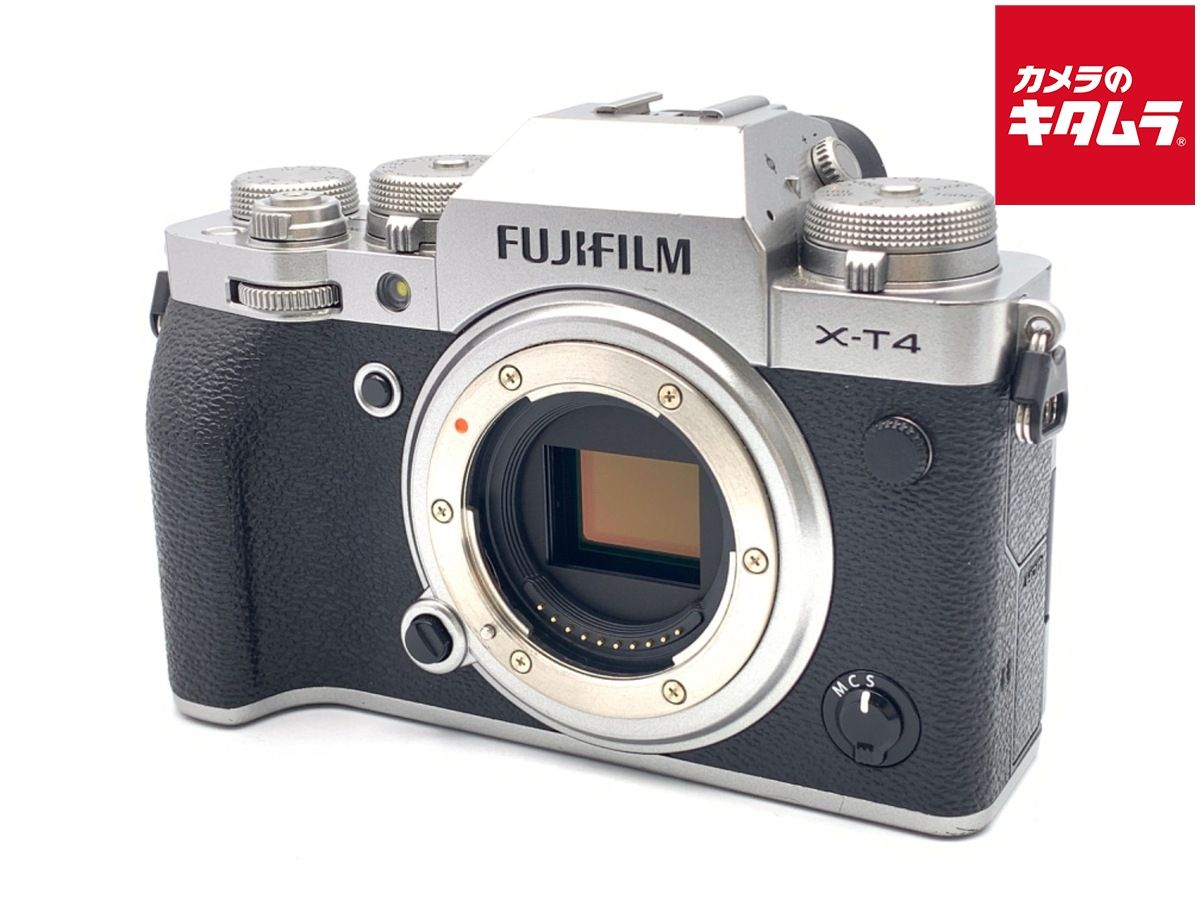 【中古】 【並品】 フジフイルム X-T4 ボディ シルバー