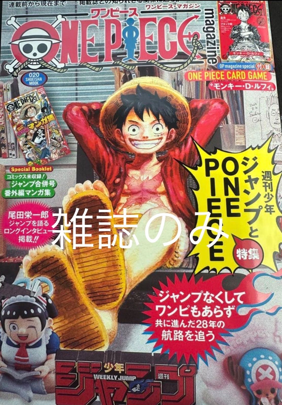 ワンピースマガジン 20号 本のみ 1冊 カードなし 未読 - メルカリ
