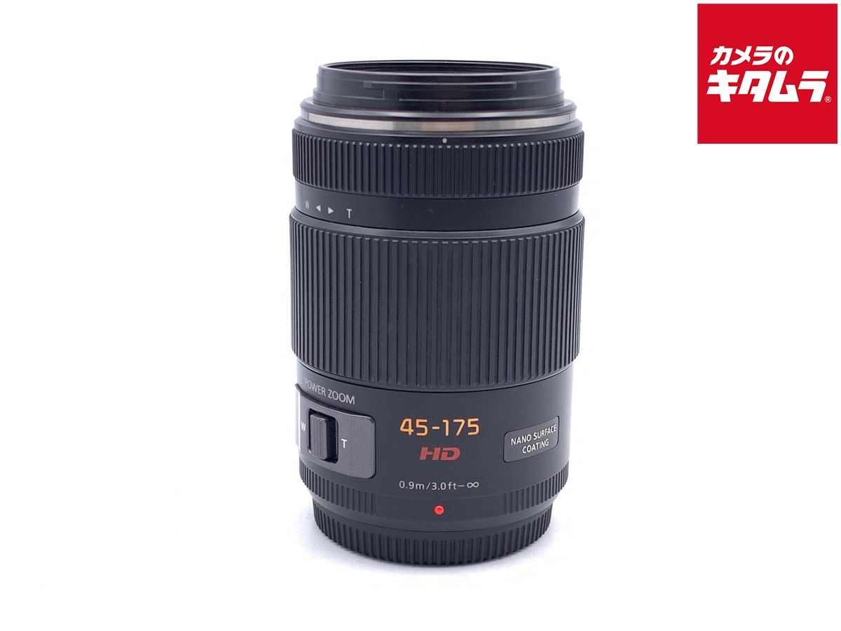 【中古】 【良品】 パナソニック LUMIX G X VARIO PZ 45-175mm/F4.0-5.6 POWER O.I.S. [H-PS45175] ブラック