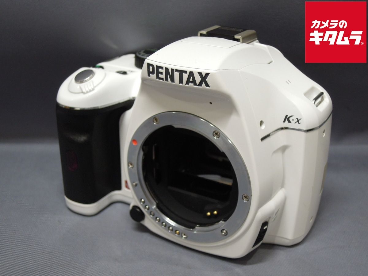 【中古】 【難あり品】 ペンタックス K-x ボディ ホワイト