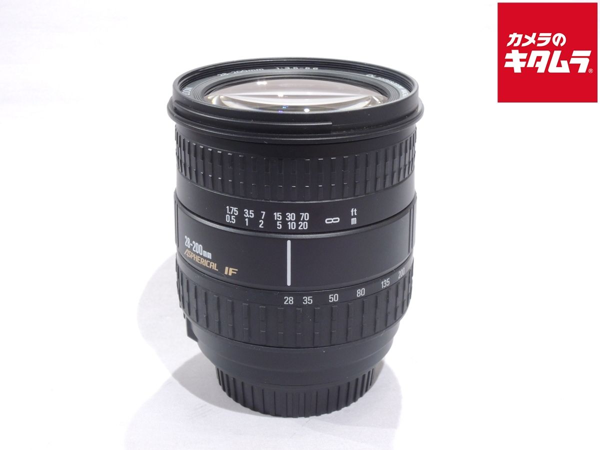【中古】 【難あり品】 シグマ（SIGMA）AF 28-200/3.5-5.6 DL ASPHZM キヤノン