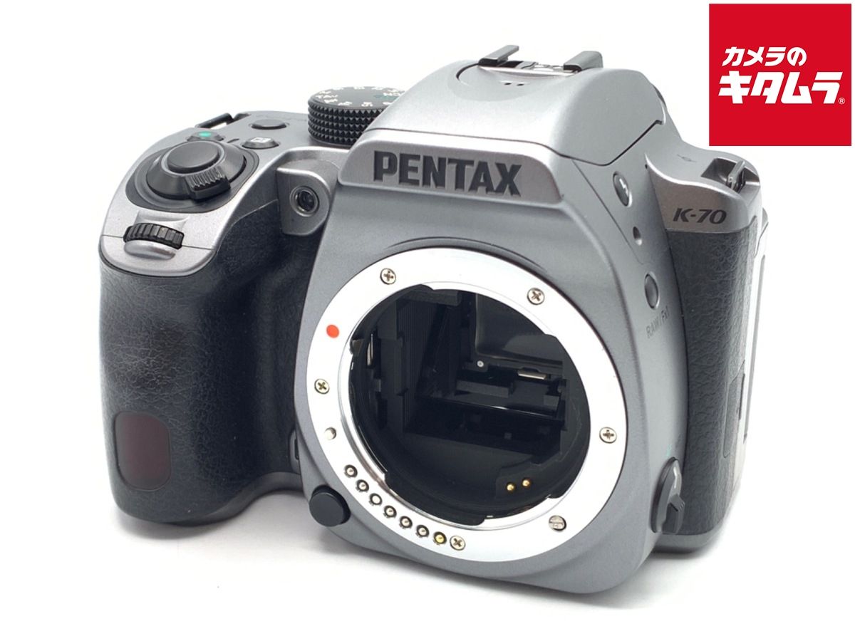 【中古】 【並品】 ペンタックス K-70 ボディ シルキーシルバー