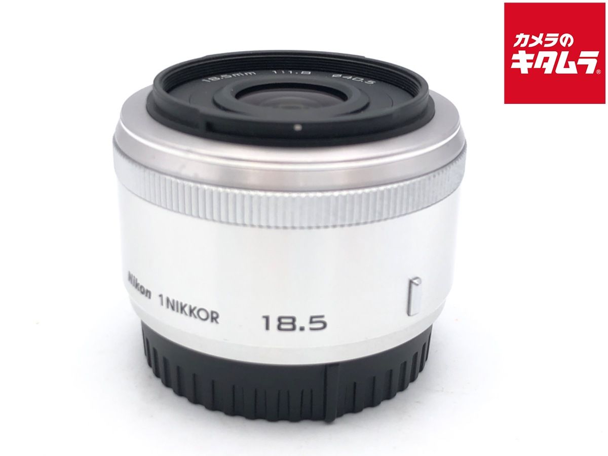 【中古】 【良品】 ニコン 1 NIKKOR 18.5/1.8 シルバー