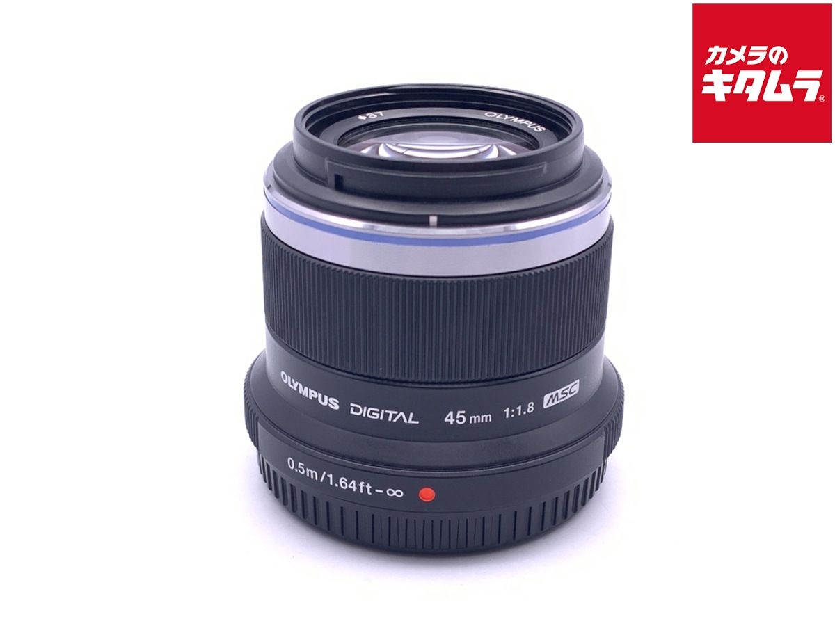 【中古】 【並品】 オリンパス M.ZUIKO DIGITAL 45mm F1.8 ブラック