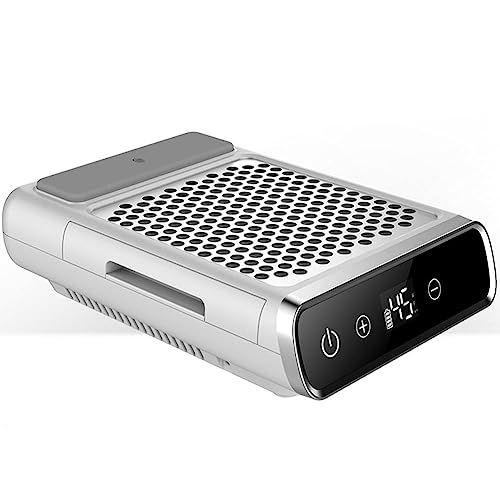 集塵機 ネイルダストクリーナー 充電式 静音設計 80W 4500rpm回転数 パワフル 強力吸引 ネイルコレクター 卓上集塵機 ジェルネイル フィルター付き お手入れ簡単★m cf86f8c9