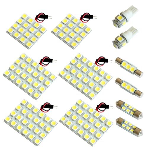 車検対応 デリカD:5 D5 前期 LED ルームランプ CV系 [H19.1~H24.7] ミツビシ 444発 12点セット 室内灯 車内灯ts