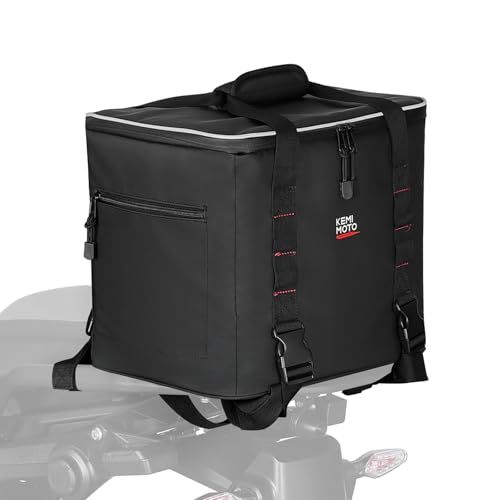 保冷断熱機能 KEMIMOTO シートバッグ クーラーバッグ バイク用 保冷 4層断熱 防水機能 22L容量ts