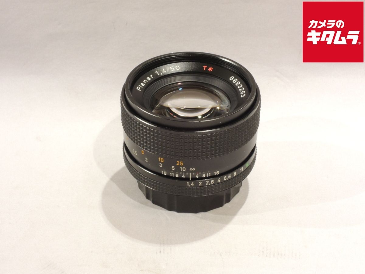 【中古】 【難あり品】 コンタックス RTSプラナー 50/1.4 MM(J)