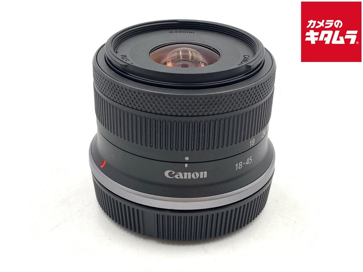 【中古】 【美品】 キヤノン RF-S18-45mm F4.5-6.3 IS STM 9,975円