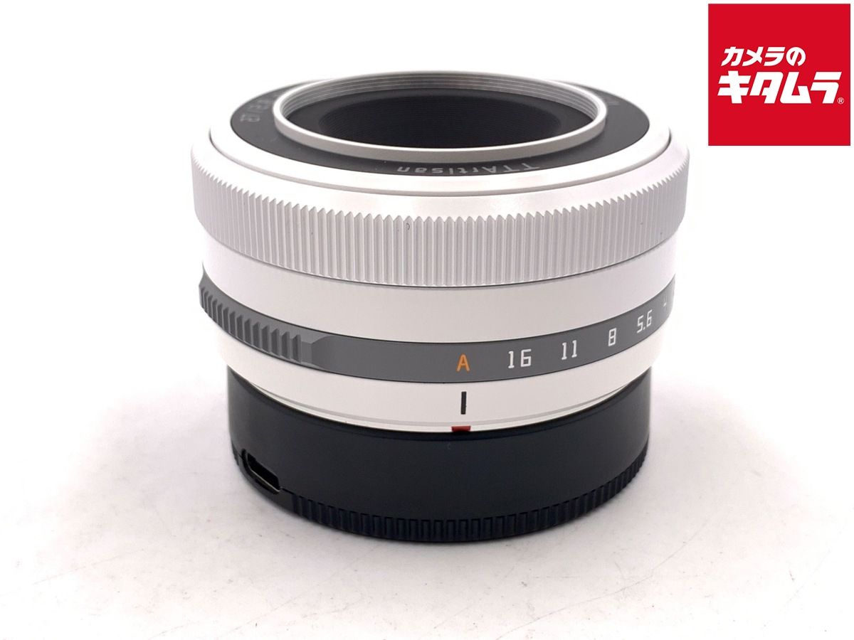 【中古】 【美品】 銘匠光学 TTArtisan AF 27mm f/2.8 White Limited Edition フジフイルムX用
