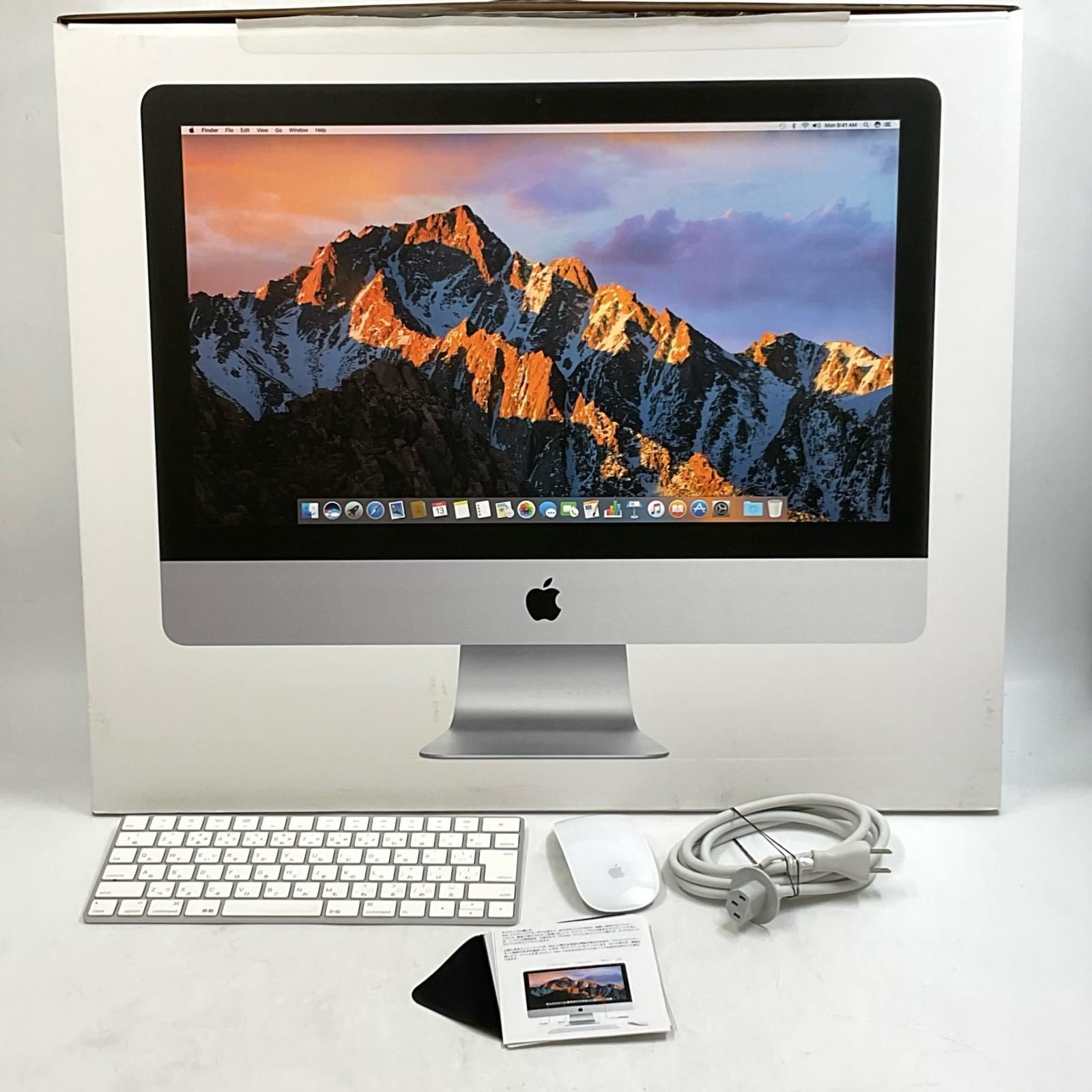 全額返金保証】【最速発送】Apple iMac 21.5インチ 1.6GHz デュアル
