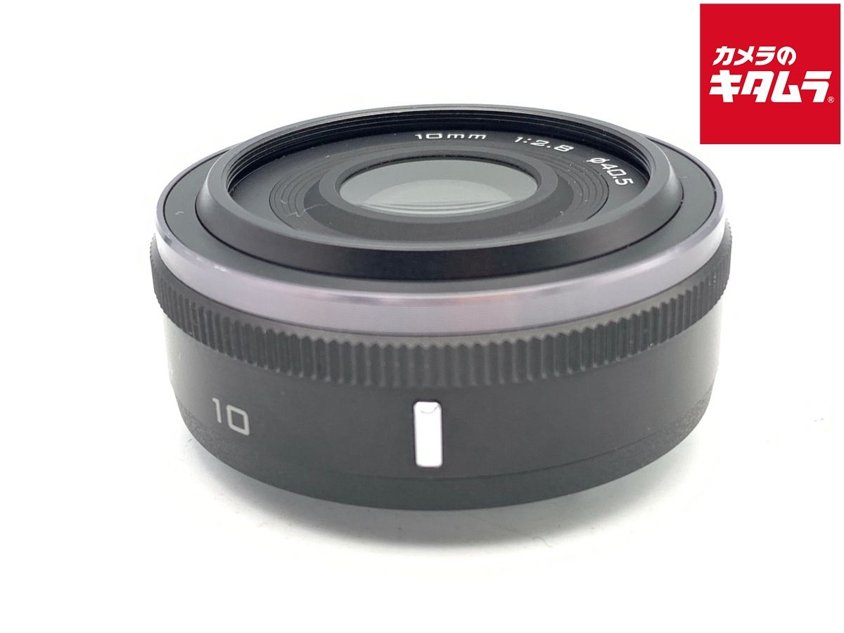 【中古】 【良品】 ニコン 1 NIKKOR 10/2.8 ブラック