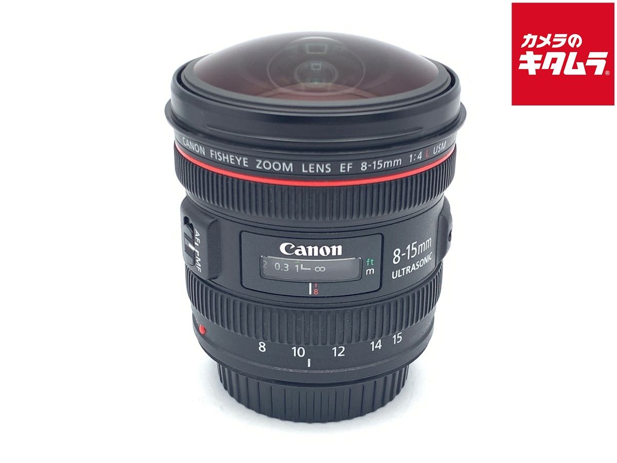 【中古】 【良品】 キヤノン EF8-15mm F4L フィッシュアイ USM