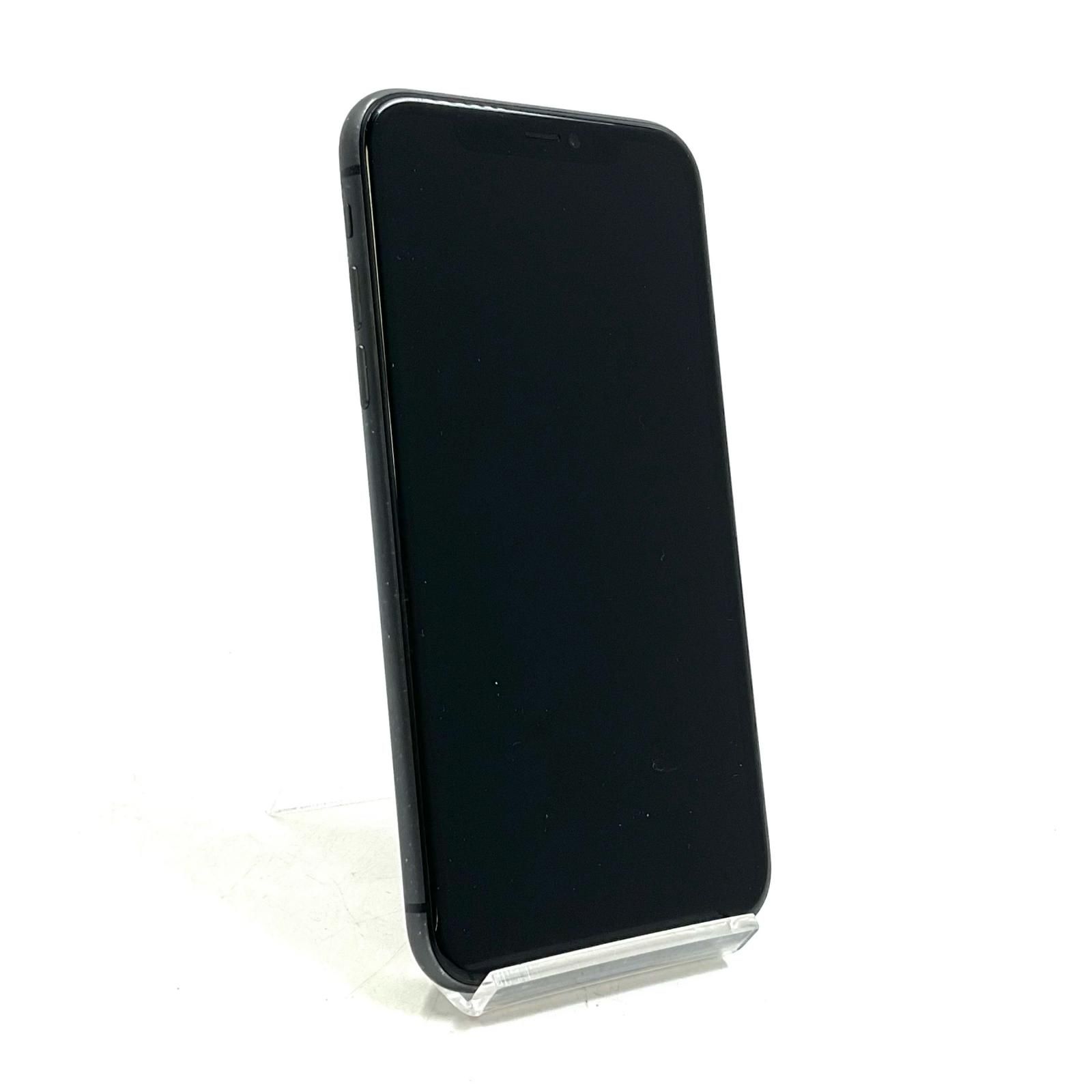 iPhone 11 64GB ブラック SIMフリー 白ロム 動作確認済 - メルカリ