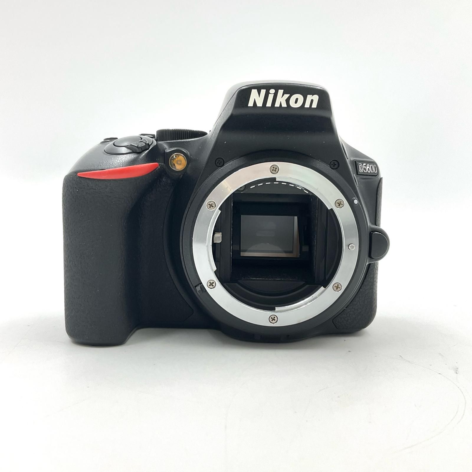 【全額返金保証】【最速発送】Nikon デジタル一眼 D5600 ボディ ブラック 動作確認済 24,385円