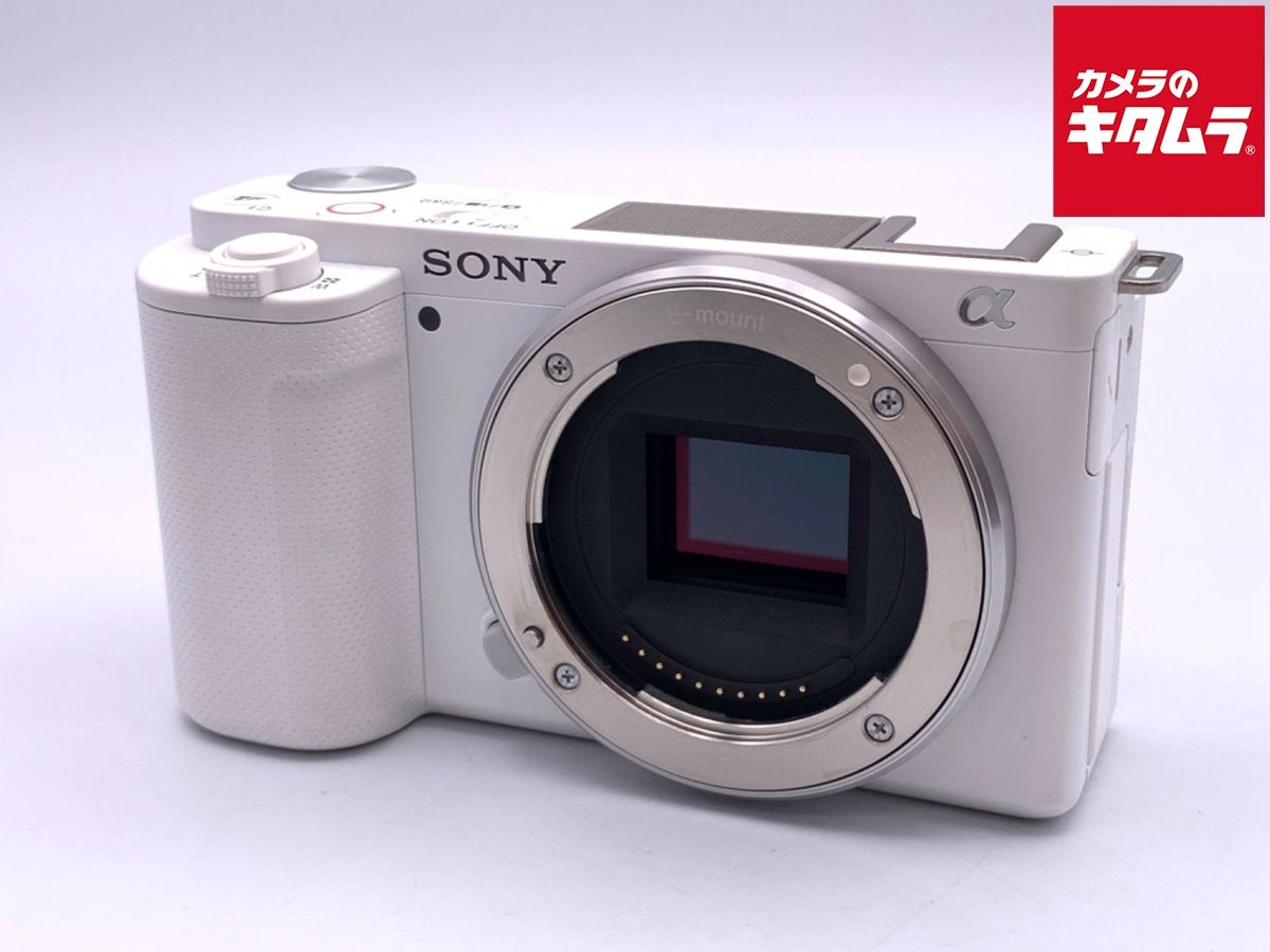 【中古】 【美品】 ソニー VLOGCAM ZV-E10 ボディ ホワイト