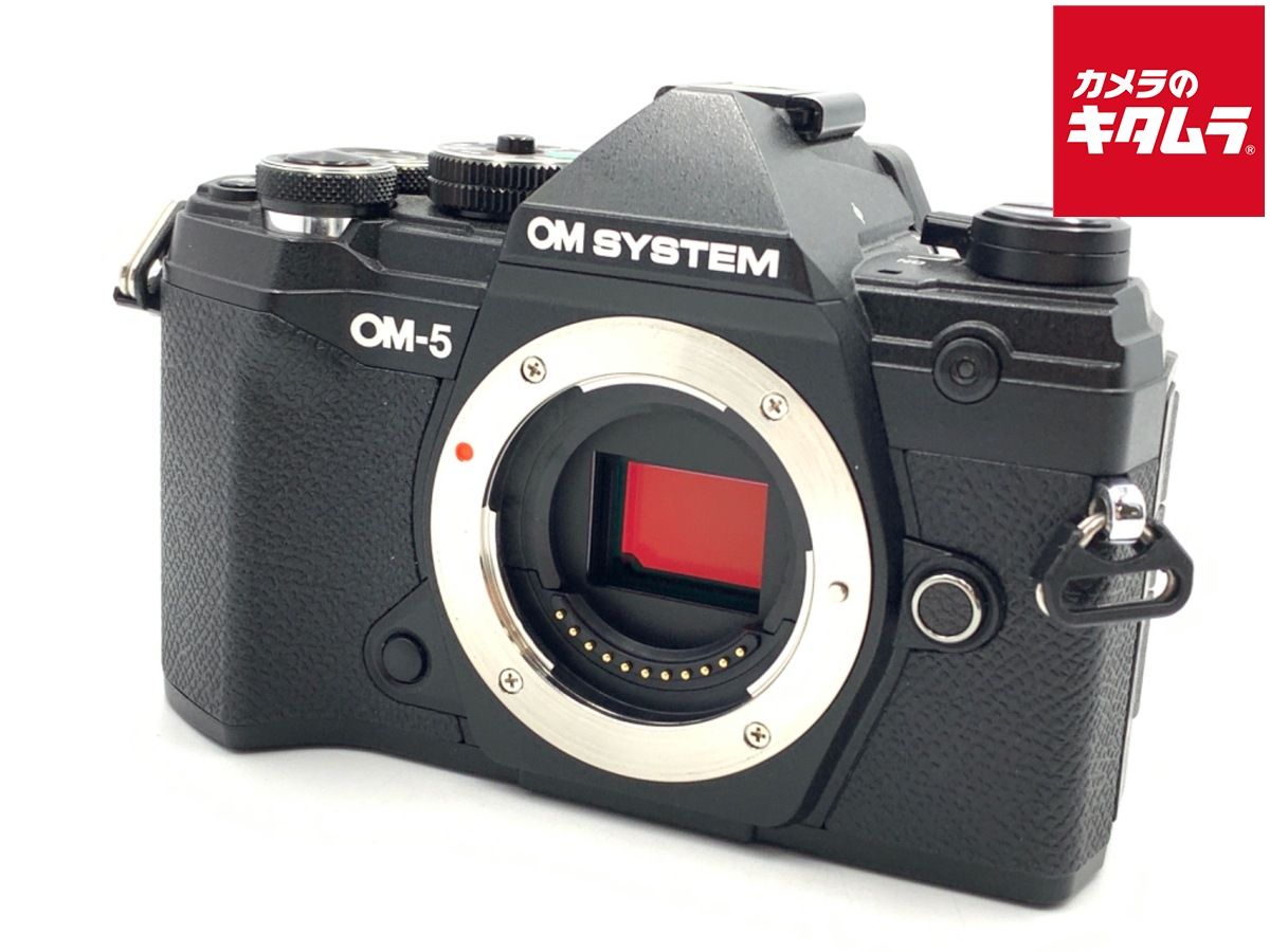【中古】 【美品】 OM SYSTEM OM-5 ボディ ブラック
