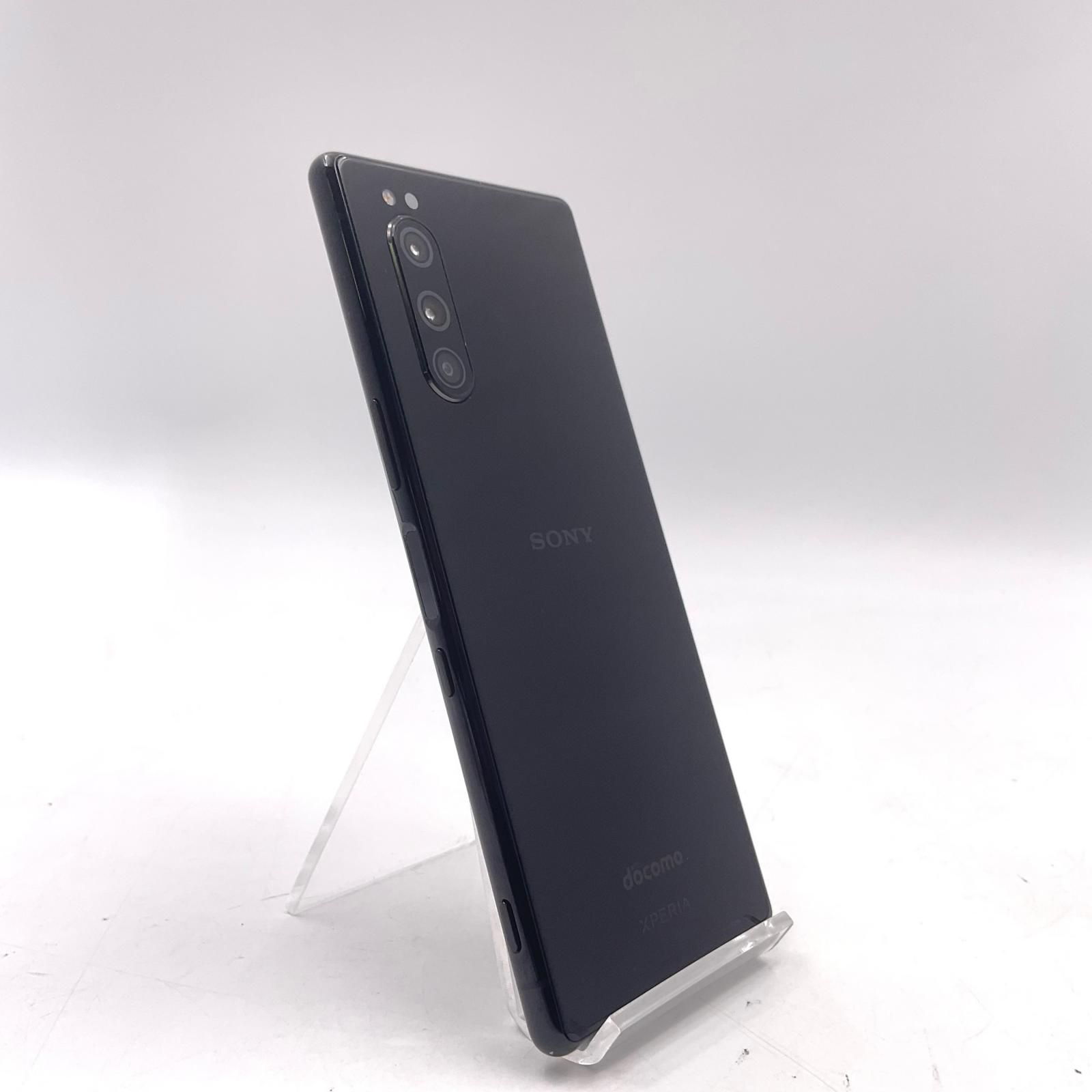 全額返金保証】【最速発送】Sony Xperia 5 64GB ブラック docomo SO 