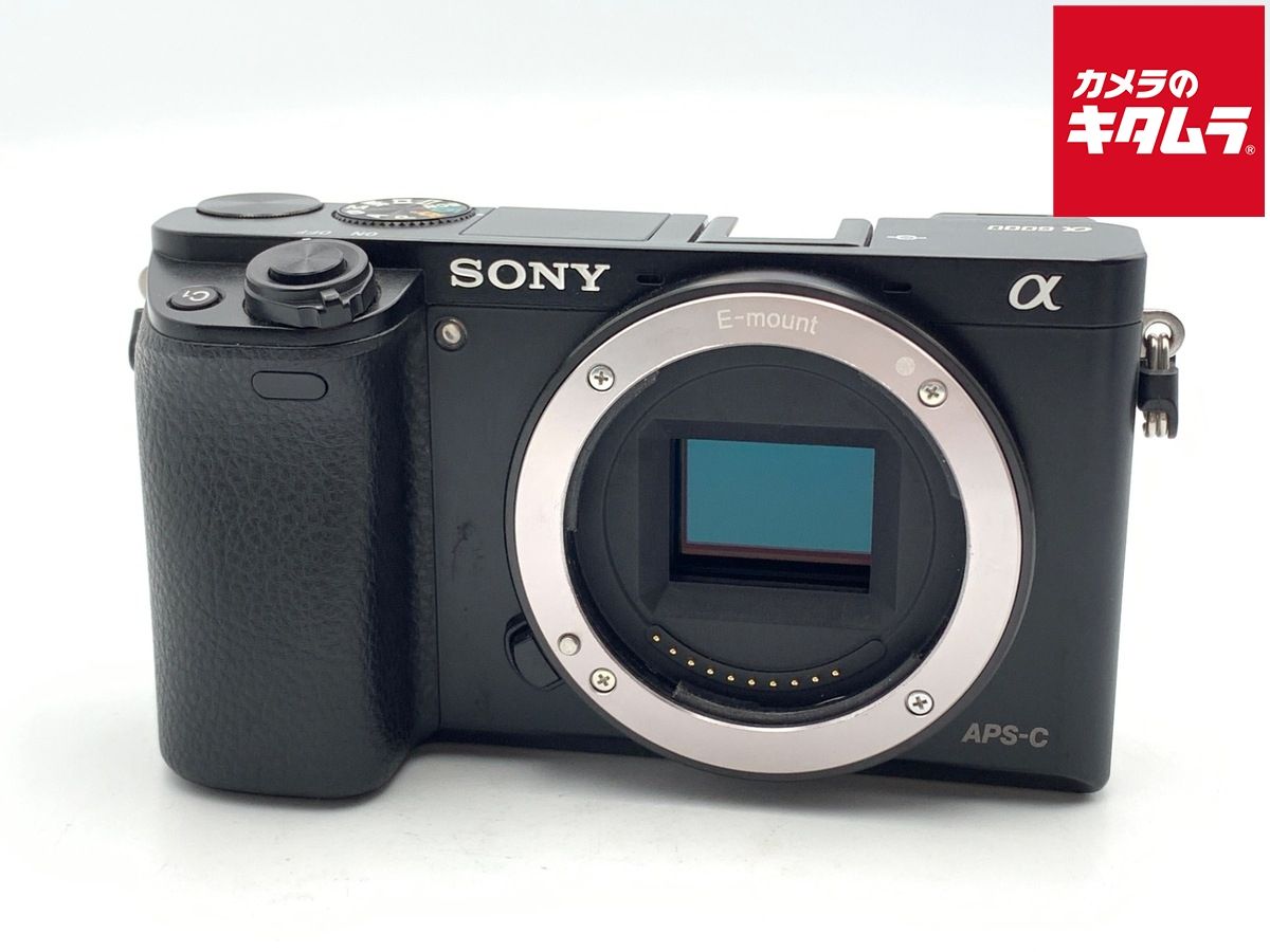 【中古】 【並品】 ソニー α6000 ボディ ブラック [ILCE-6000 B]