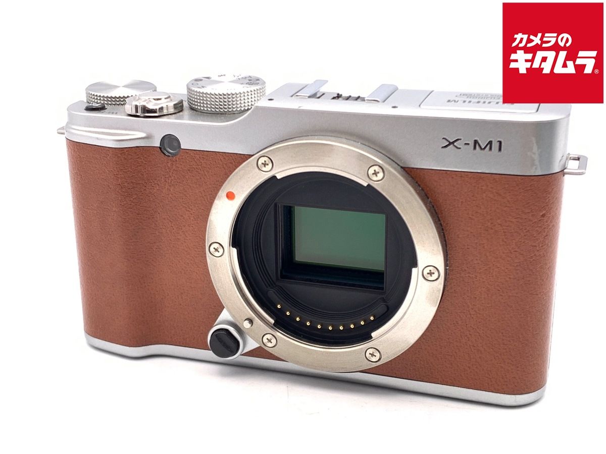 【中古】 【並品】 フジフイルム X-M1 ボディ ブラウン