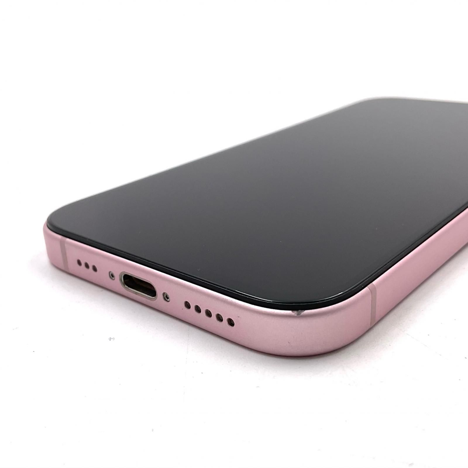 iPhone 15 256GB Pink 白ロム【難有】 100% - メルカリ