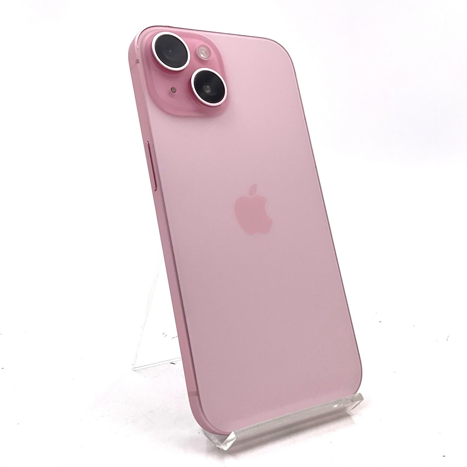 iPhone 15 256GB Pink 白ロム【難有】 100% - メルカリ