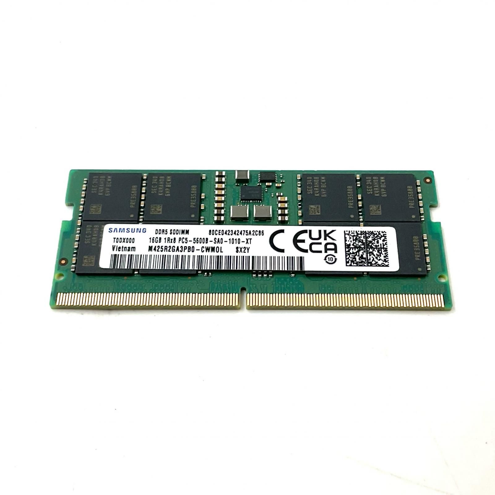 DDR5-5600 16GB S.O.DIMM メモリ 動作確認済 - メルカリ