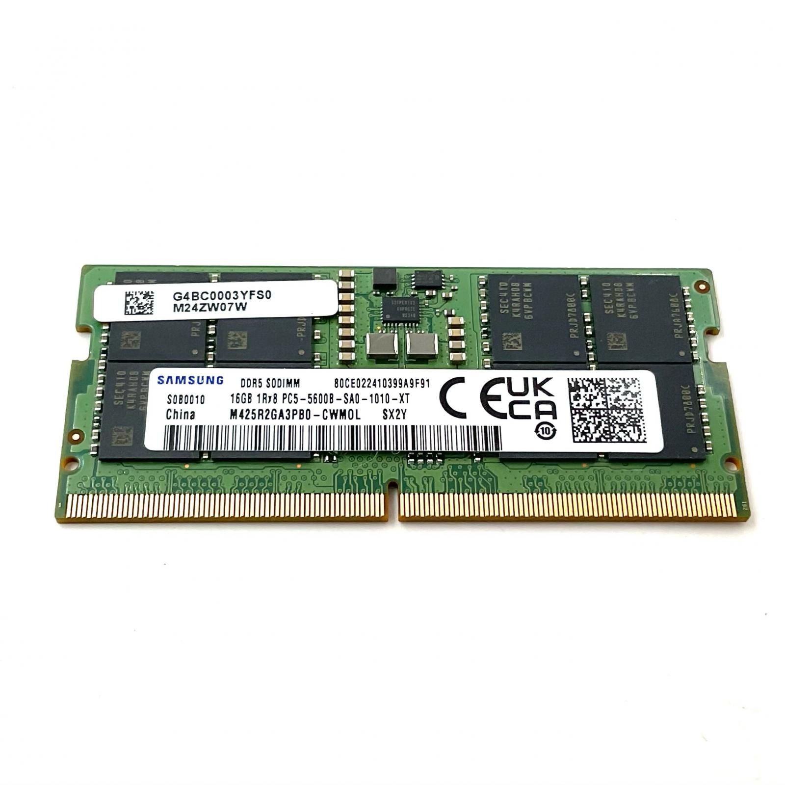 美品・動作確認済】DDR5-5600 16GB S.O.DIMM - YTH
