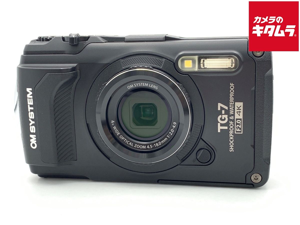 【中古】 【並品】 OM SYSTEM Tough TG-7 BLK ブラック
