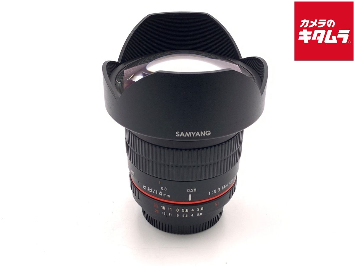 【中古】 【並品】 サムヤン 14mm F2.8 ED AS IF UMC ニコンF(AE)