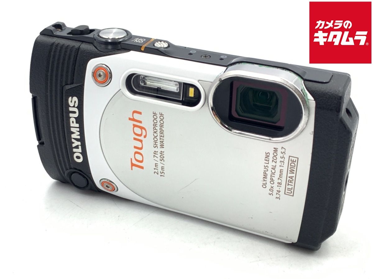 【中古】 【並品】 オリンパス STYLUS TG-860 Tough WHT ホワイト