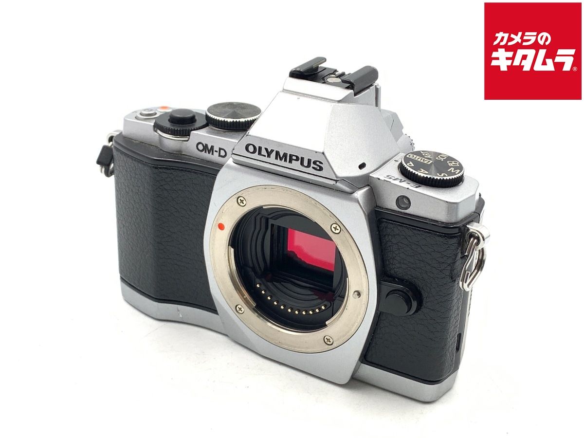 【中古】 【並品】 オリンパス OM-D E-M5 ボディ シルバー