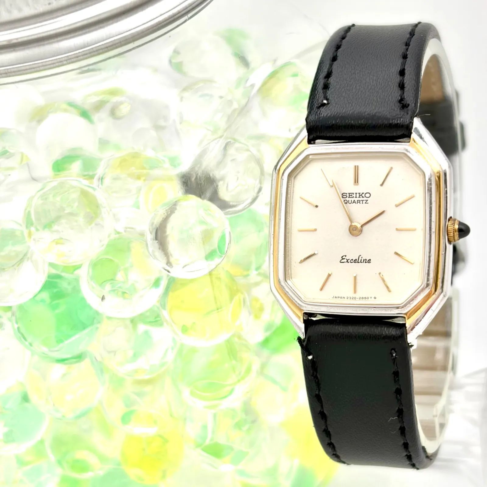 電池新品 SEIKO Exceline セイコー エクセリーヌ 8420-5410 クォーツ 