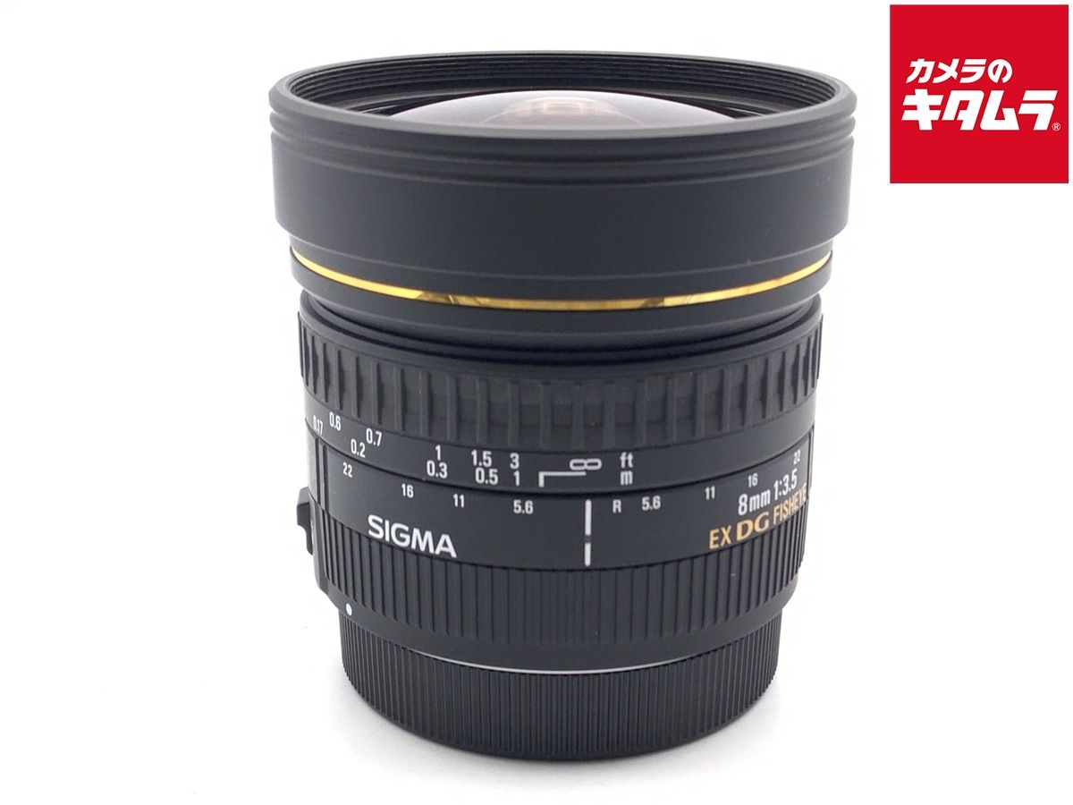 【中古】 【良品】 シグマ 8mm F3.5 EX DG CIRCULAR FISHEYE CANON