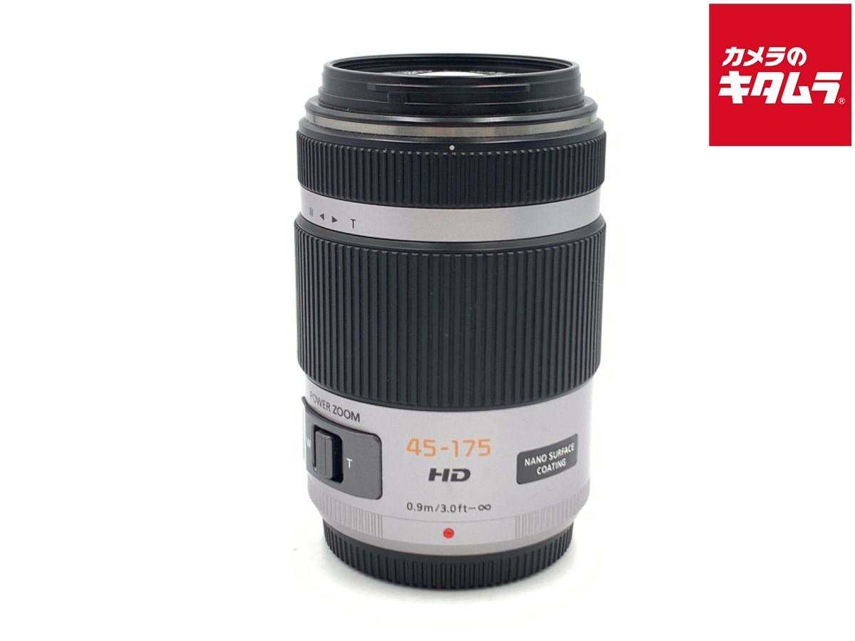 【中古】 【良品】 パナソニック LUMIX G X VARIO PZ 45-175mm/F4.0-5.6 POWER O.I.S. [H-PS45175] シルバー