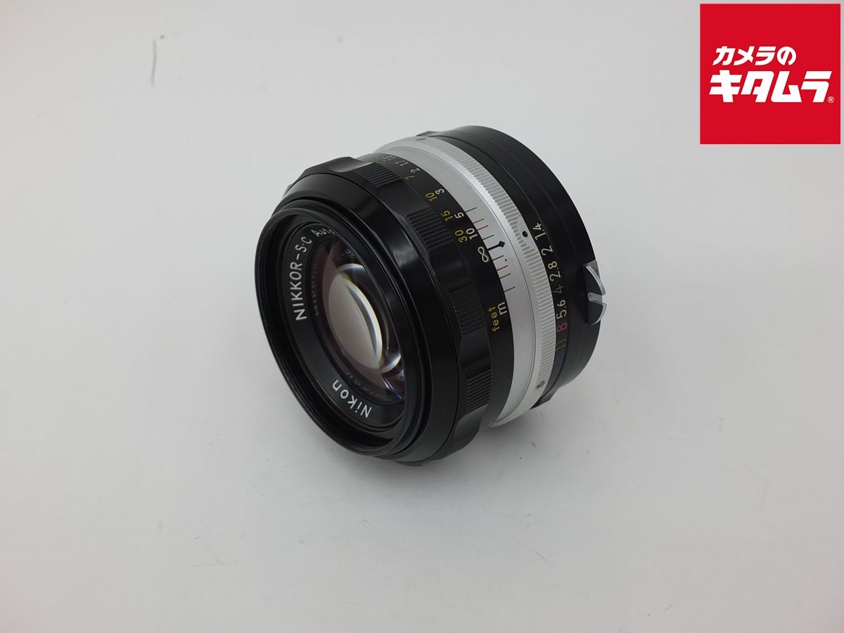 【中古】 【並品】 ニコン Auto Nikkor 50mm F1.4 C