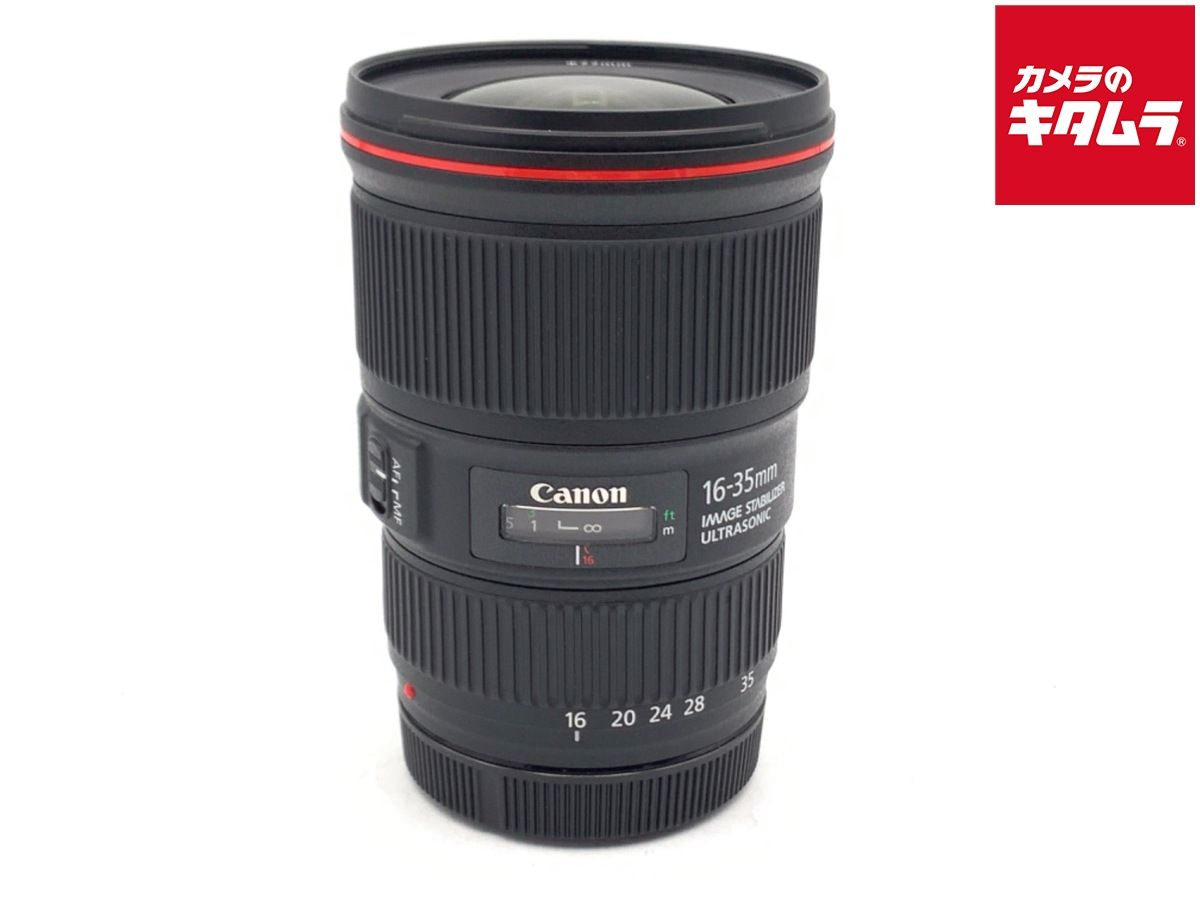 【中古】 【良品】 キヤノン EF16-35mm F4L IS USM