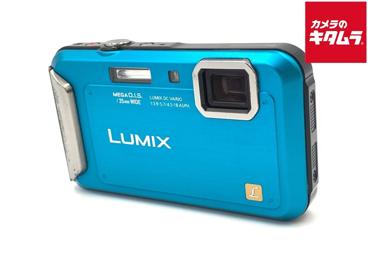 【中古】 【並品】 パナソニック LUMIX DMC-FT20 コーラルブルー