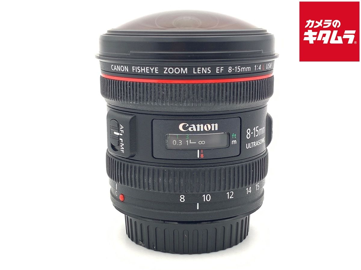【中古】 【並品】 キヤノン EF8-15mm F4L フィッシュアイ USM
