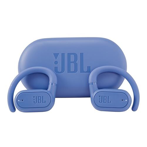 JBL SOUNDGEAR SENSE 完全ワイヤレスイヤホン/オープンイヤー/マルチポイント / IP54防水 / Bluetooth5.3 / 耳を塞がない/音漏れ防止/ブルー/JBLSNDGEARSNSBLUma