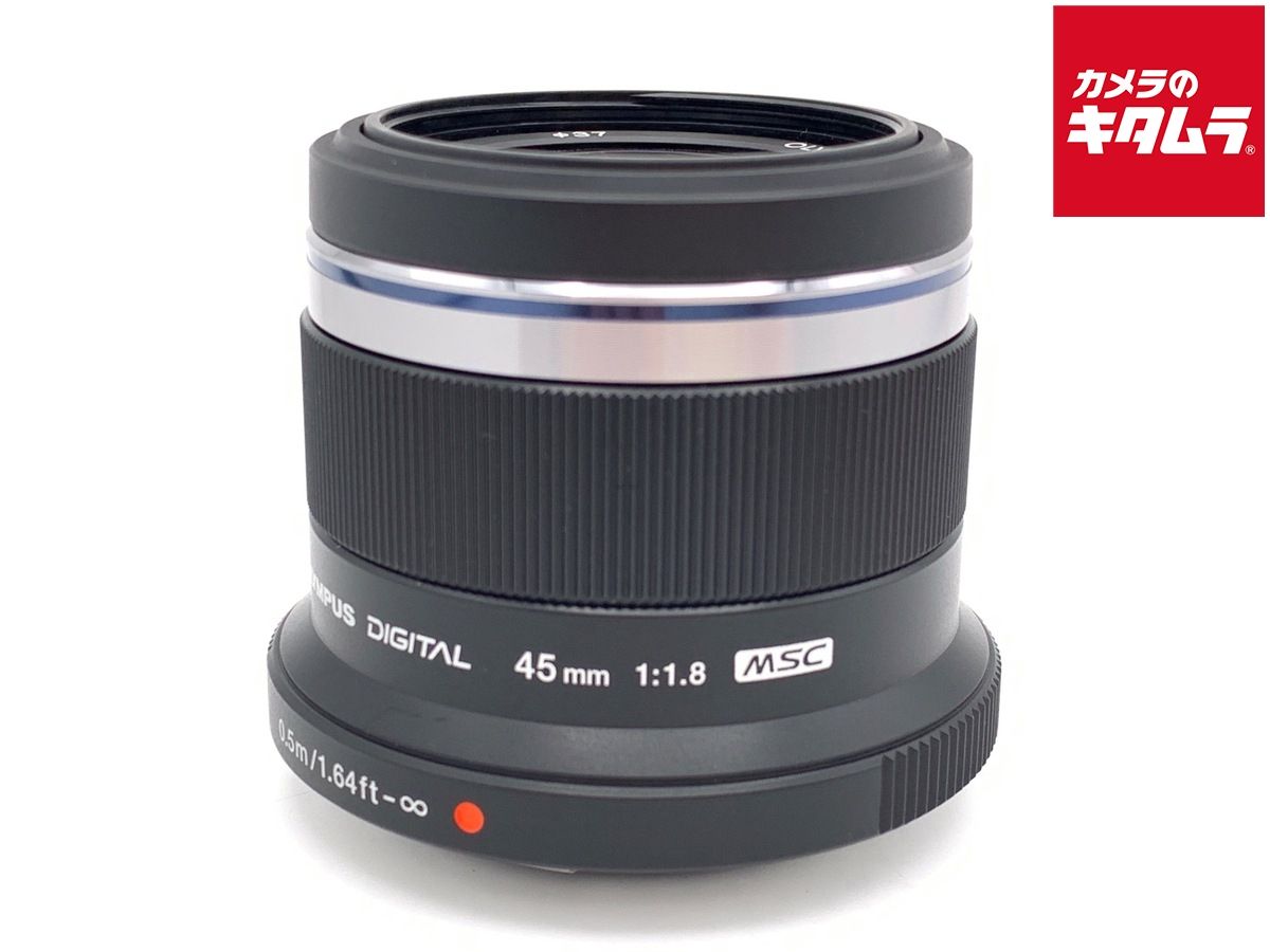 【中古】 【並品】 オリンパス M.ZUIKO DIGITAL 45mm F1.8 ブラック