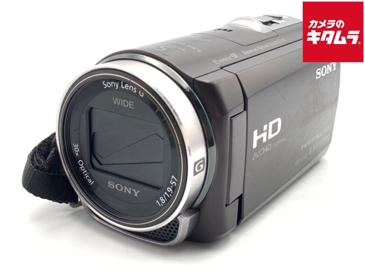 【中古】 【並品】 ソニー HDR-CX430V ボルドーブラウン