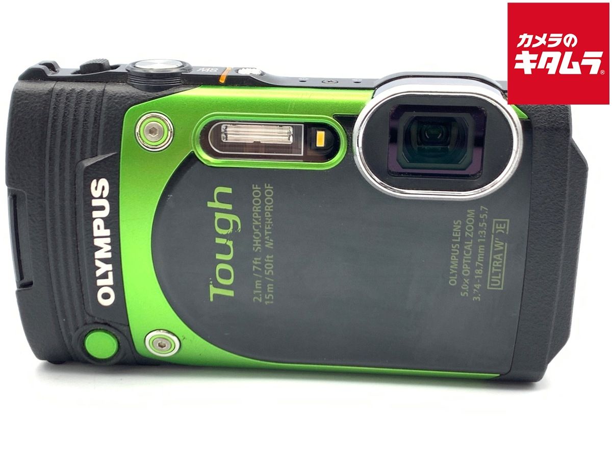 【中古】 【並品】 オリンパス STYLUS TG-870 Tough GRN グリーン