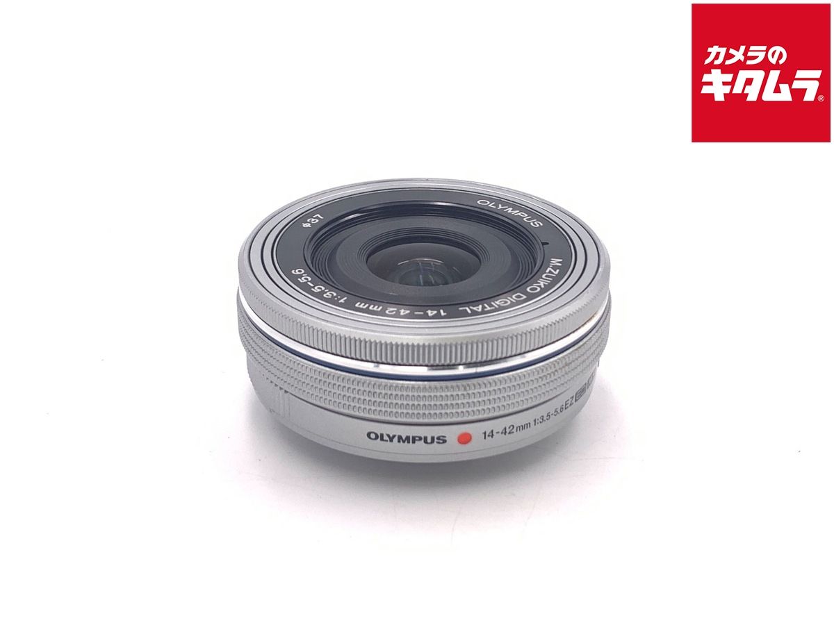 【中古】 【良品】 オリンパス M.ZUIKO DIGITAL ED 14-42mm F3.5-5.6 EZ シルバー