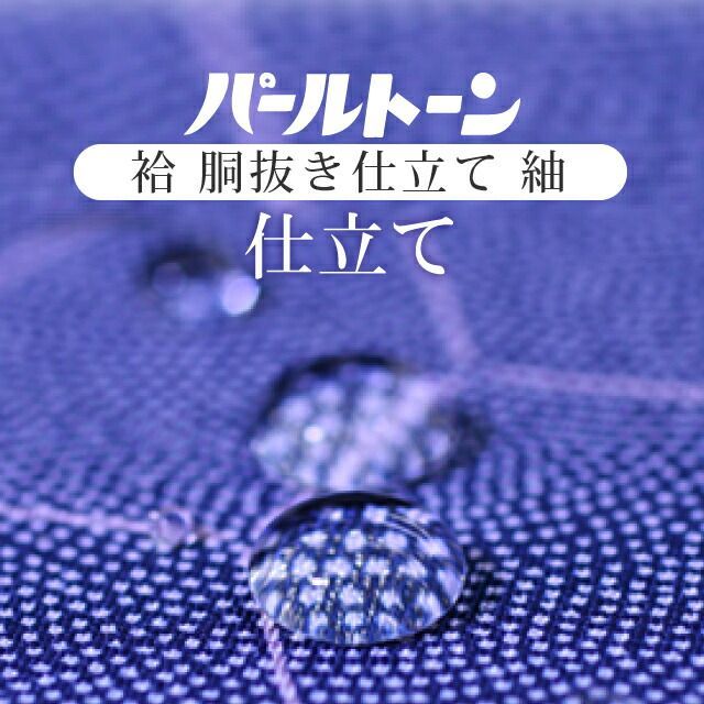 紬 胴抜き仕立て パールトーン加工 お仕立て セット 紬 撥水 防カビ 汚れも安心 ガード加工 着物の事は全てお任せ下さい 着物ショップ sin8054pt-shitate