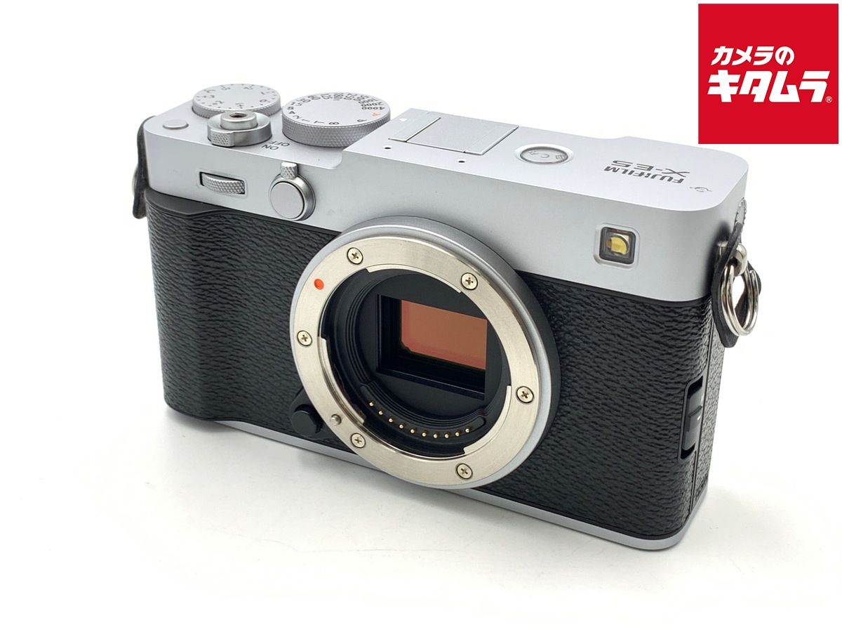 【中古】 【美品】 フジフイルム X-E5 ボディ シルバー