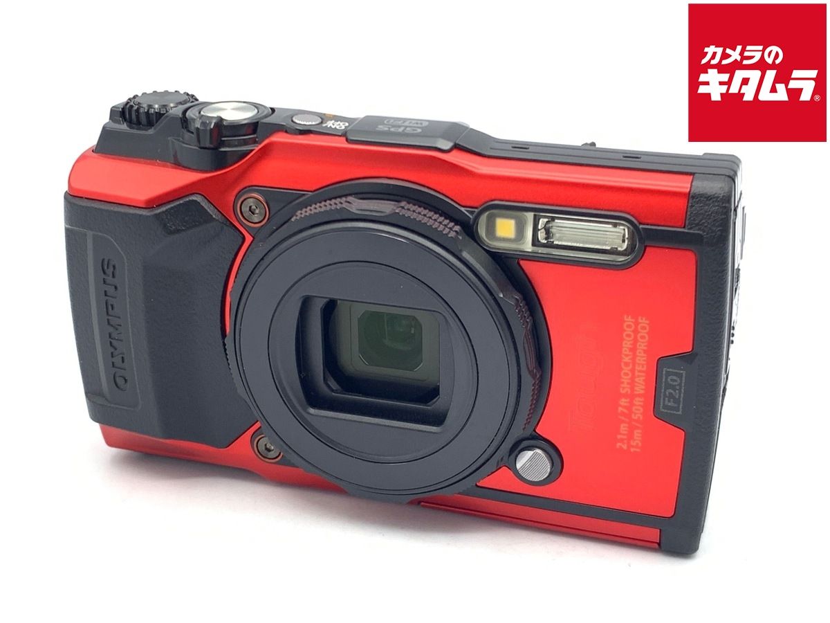 中古】 【良品】 オリンパス Tough TG-6 RED レッド - メルカリ